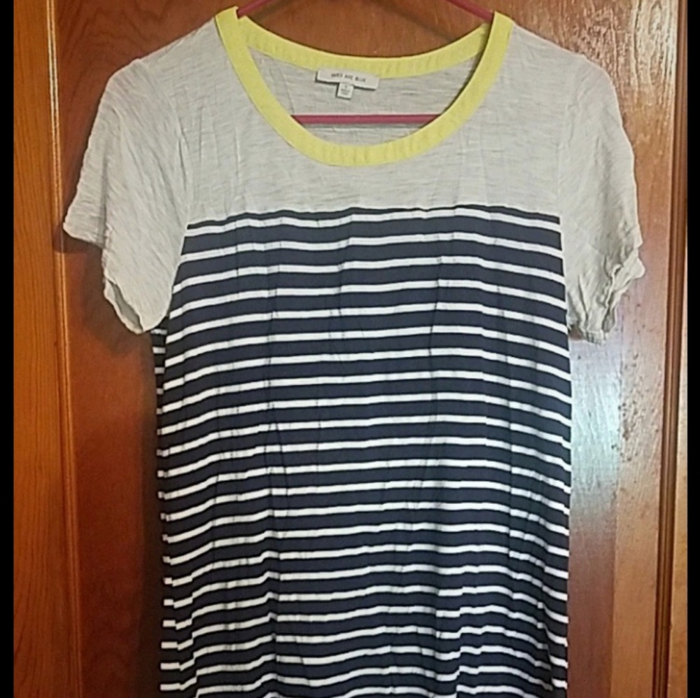 Striped Short Sleeved Shirt